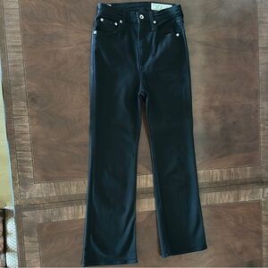 rag & bone Women's Black Boot Cut Jeans